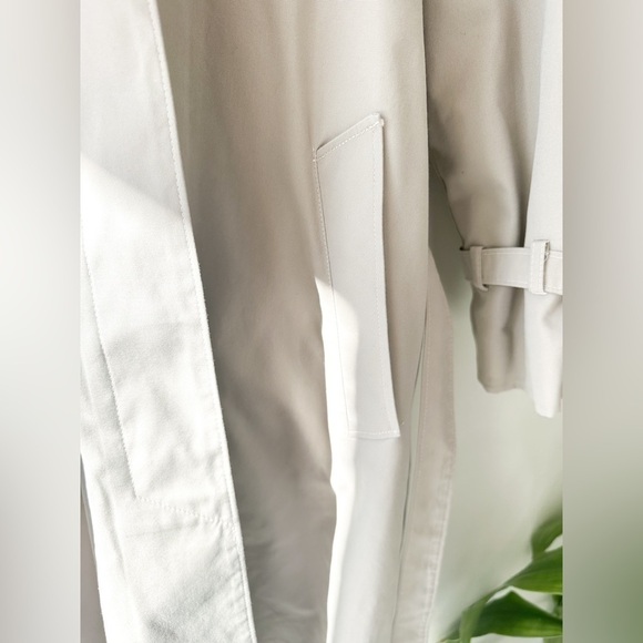 Vintage - Lodon Fog Maincoats - Belted Trench Coat - Tan Size: 10p - Picture 3 of 11